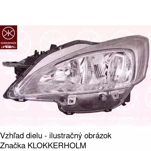 Hlavný reflektor POLCAR 575609-E