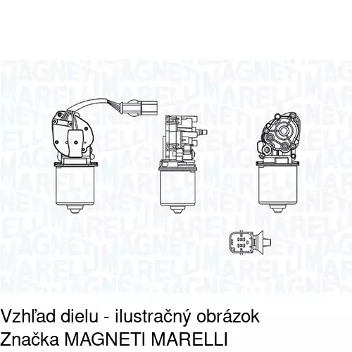 Motorček stieračov POLCAR 6007SWP1 - obr. 1