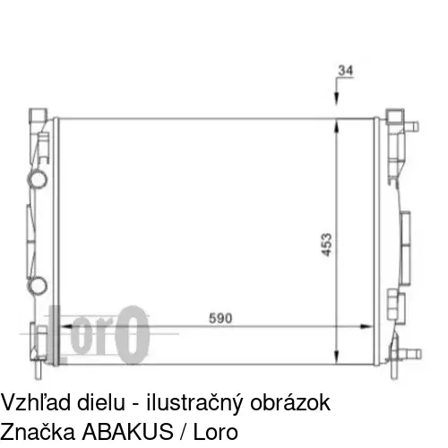 Chladiče vody POLCAR 601208A3 - obr. 5