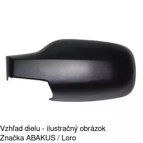 Rám vonkajšieho zrkadla POLCAR 601255TM - obr. 4