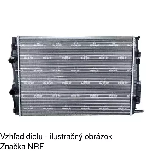 Chladiče vody POLCAR 601308A1 - obr. 1