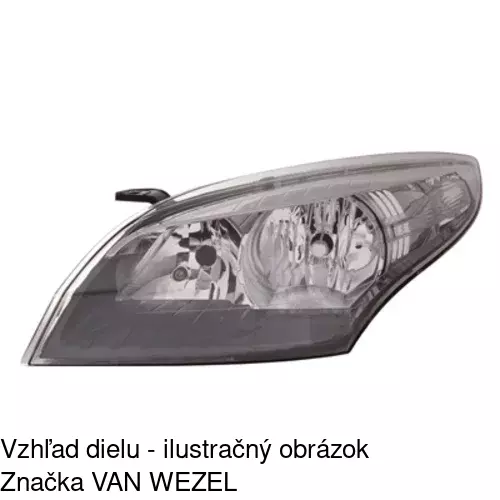 Hlavný reflektor POLCAR 6014095E - obr. 3