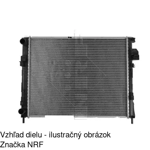 Chladiče vody POLCAR 602608-2 - obr. 1