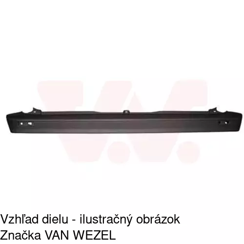 Zadný nárazník POLCAR 602696 - obr. 1