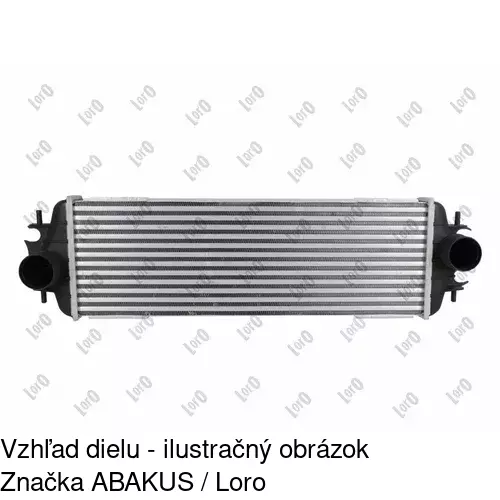 Chladiče vzduchu (Intercoolery) POLCAR 6026J8-1 - obr. 1