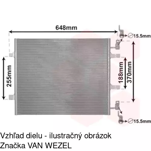 Chladiče klimatizácie POLCAR 6027K8C3S - obr. 3