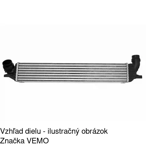 Chladiče vzduchu (Intercoolery) POLCAR 6039J8-1 - obr. 1