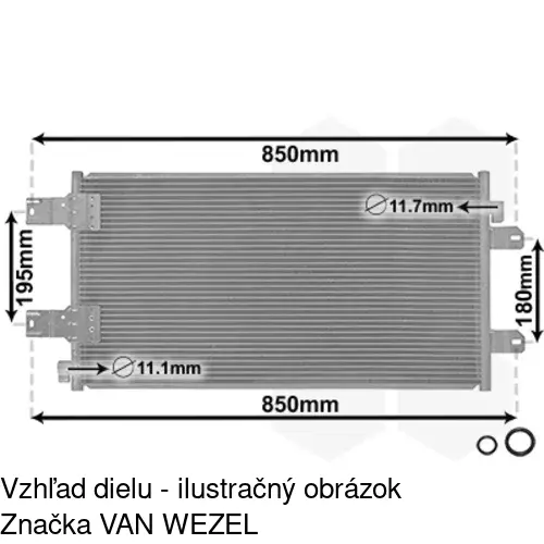 Chladiče klimatizácie POLCAR 6041K8C2S - obr. 5