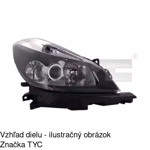 Hlavný reflektor POLCAR 6055091E - obr. 1