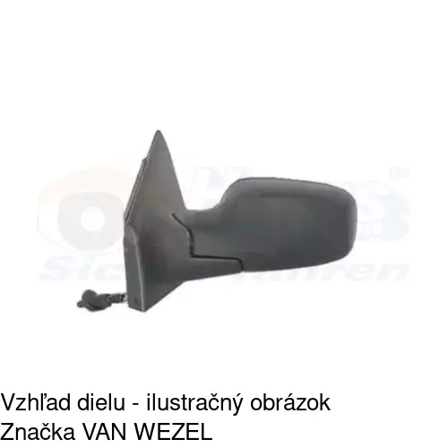 Vonkajšie zrkadlo POLCAR 6055527E - obr. 5