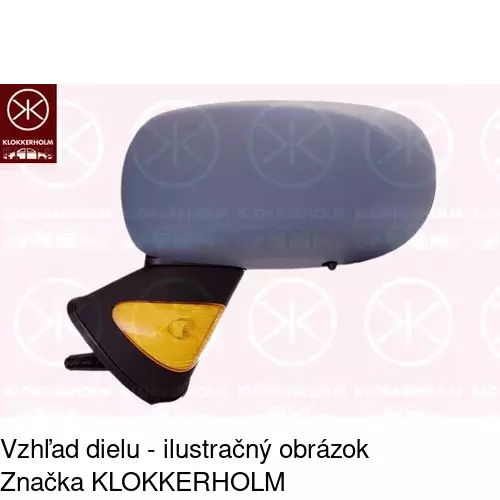 Vonkajšie zrkadlo POLCAR 6056514S