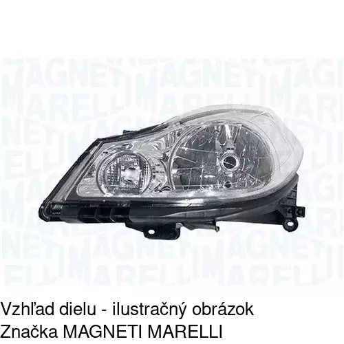 Hlavný reflektor POLCAR 605909-E - obr. 2