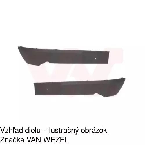 Lišta nárazníka POLCAR 60610711 - obr. 2