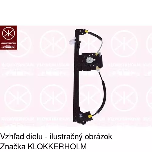 Elektrický mechanizmus okna dverí POLCAR 6071PSE2 - obr. 1