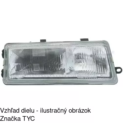 Hlavný reflektor POLCAR 6720100E