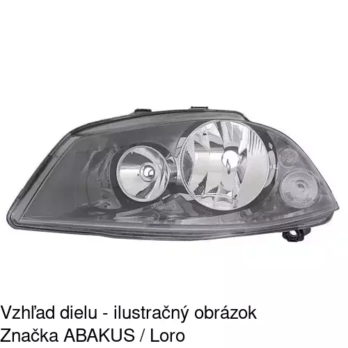 Hlavný reflektor POLCAR 6730095E - obr. 1