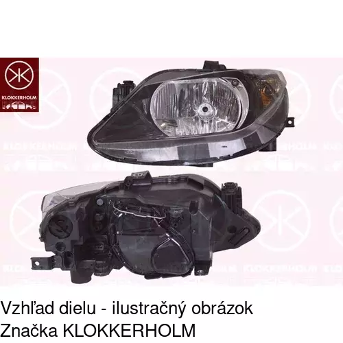 Hlavný reflektor POLCAR 673209-E - obr. 3