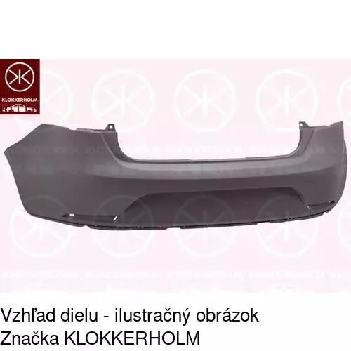 Zadný nárazník POLCAR 673296-J