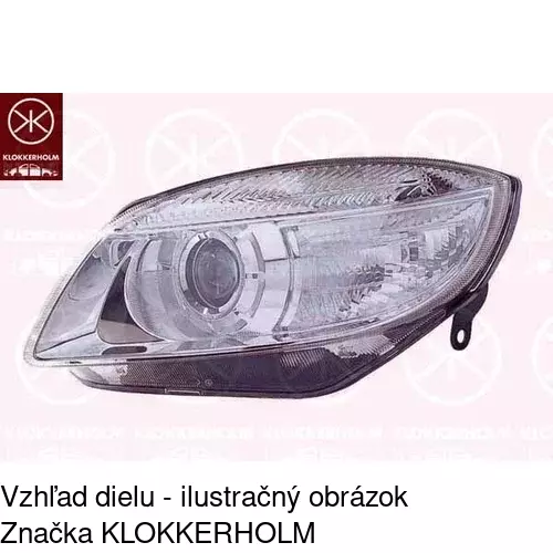 Hlavný reflektor POLCAR 6915091H