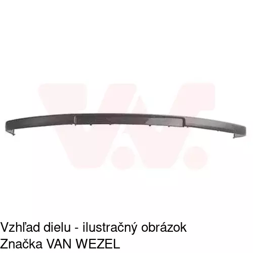 Lišta nárazníka POLCAR 6921072J - obr. 2