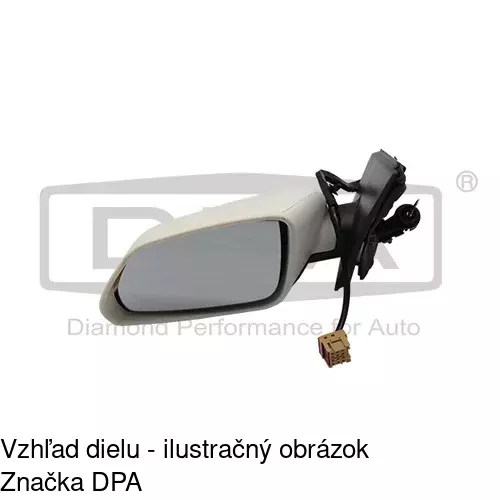 Vonkajšie zrkadlo POLCAR 6922516E - obr. 2