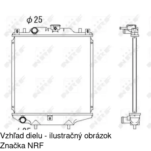 Chladiče vody POLCAR 741108A1