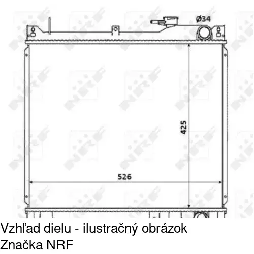 Chladiče vody POLCAR 742408-4