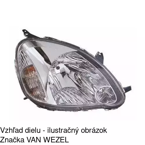 Hlavný reflektor POLCAR 810410-V - obr. 4