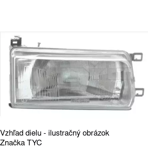 Hlavný reflektor POLCAR 8108091E