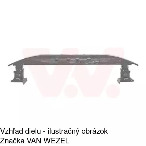 Výstuha nárazníka POLCAR 812507-3