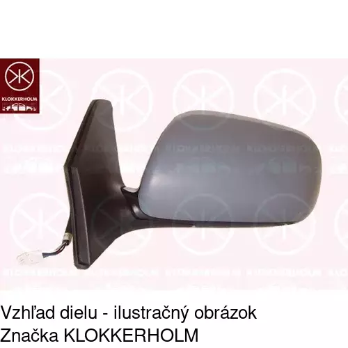 Vonkajšie zrkadlo POLCAR 8125526E