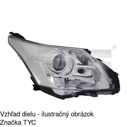 Hlavný reflektor POLCAR 8127090E