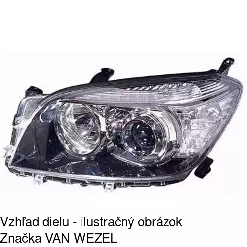 Hlavný reflektor POLCAR 814809-E - obr. 5