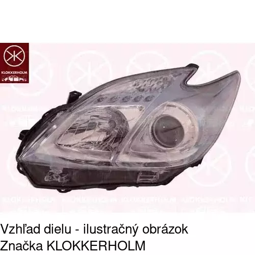 Hlavný reflektor POLCAR 81H109-E