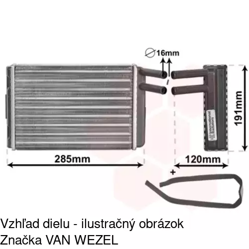 Radiátory 9032N8-2 /POLCAR/ - obr. 2