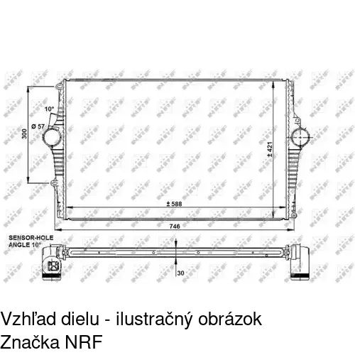 Chladiče vzduchu (Intercoolery) POLCAR 9080J8-2 - obr. 2