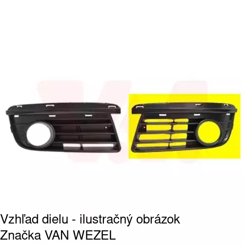 Kryt v nárazníku POLCAR 9514273R - obr. 4