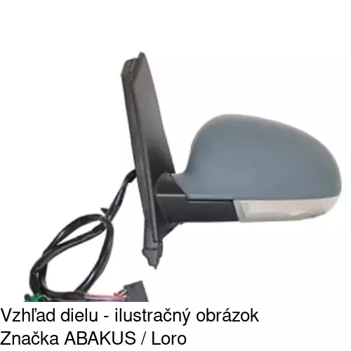 Vonkajšie zrkadlo POLCAR 9515524S - obr. 2