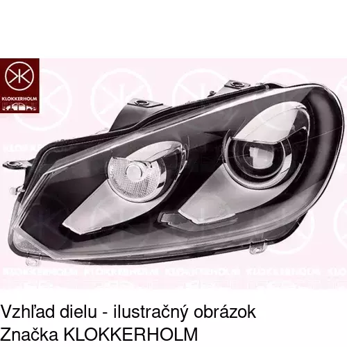 Hlavný reflektor POLCAR 9518101H