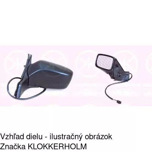 Vonkajšie zrkadlo POLCAR 9524514E - obr. 4