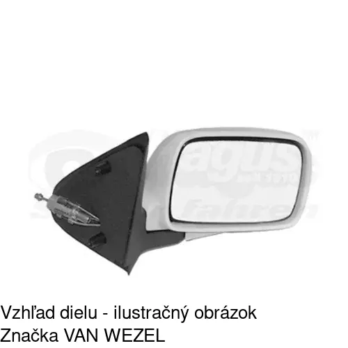 Vonkajšie zrkadlo POLCAR 9524522E - obr. 2