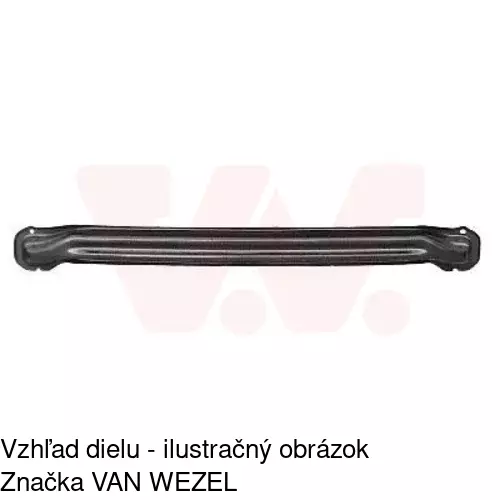 Výstuha nárazníka 952496-3 /POLCAR/ - obr. 1