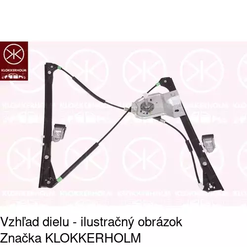 Manuálny mechanizmus okna dverí POLCAR 9524PSM5