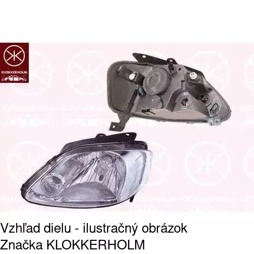 Hlavný reflektor POLCAR 9530102E