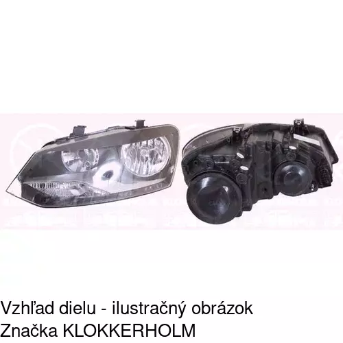 Hlavný reflektor POLCAR 9533092E - obr. 4