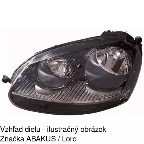 Hlavný reflektor POLCAR 953809-H