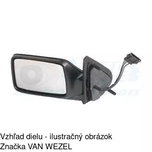 Vonkajšie zrkadlo POLCAR 9538512E - obr. 1