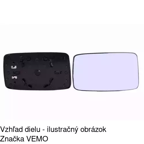 Vonkajšie zrkadlo POLCAR 9538514E - obr. 2