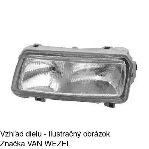 Hlavný reflektor POLCAR 954710-H - obr. 4