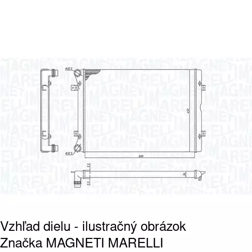 Chladiče vody POLCAR 955108-1 - obr. 4